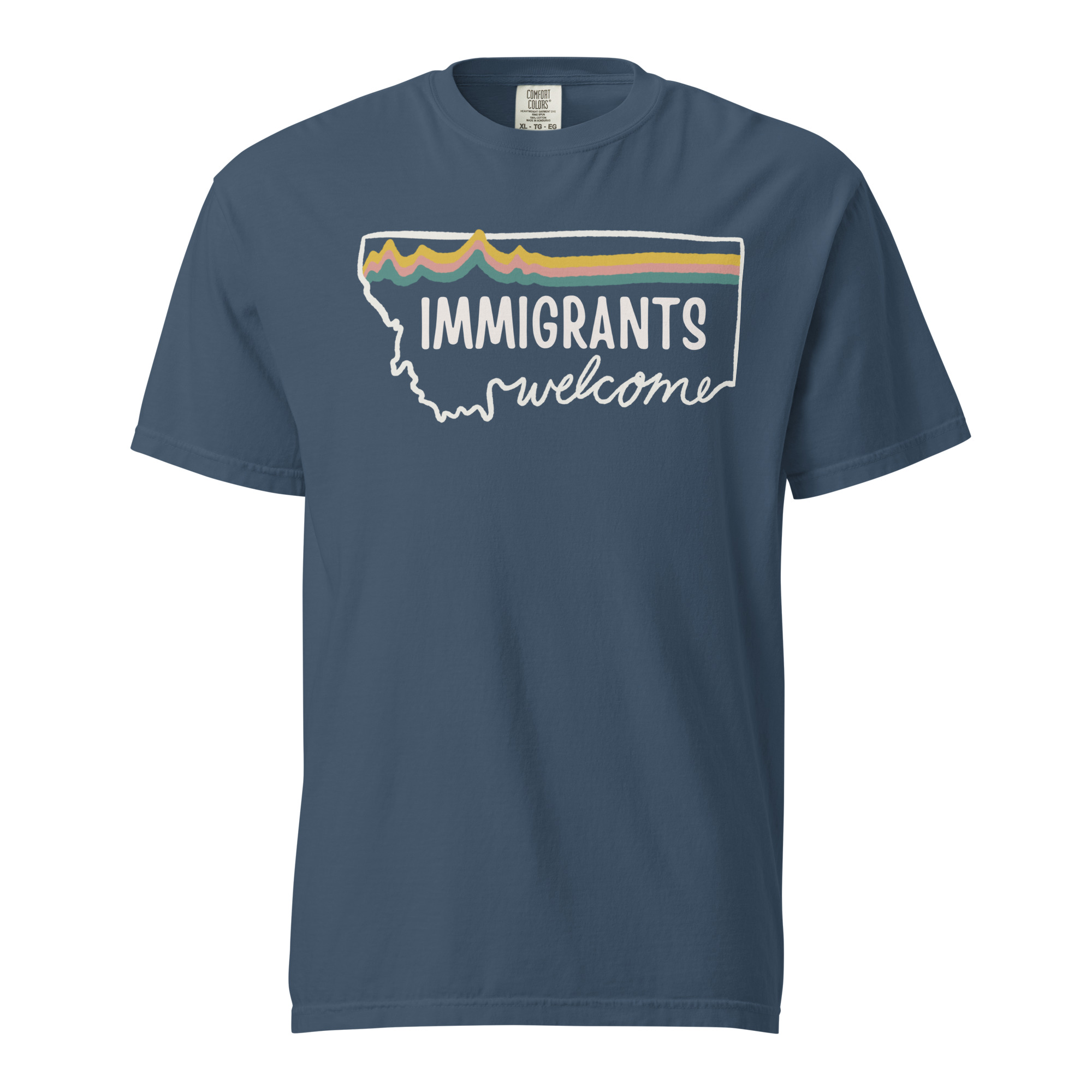 Unisex garment-dyed heavyweight t-shirt - In various colors - Image 4