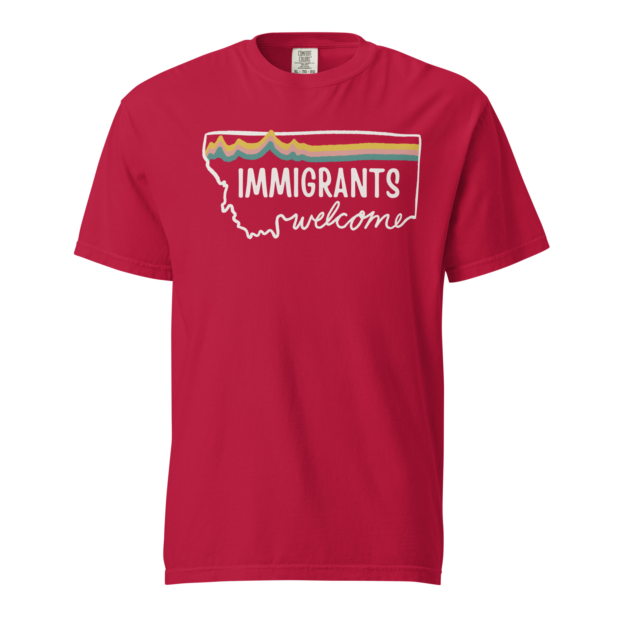 Unisex garment-dyed heavyweight t-shirt - In various colors - Image 2