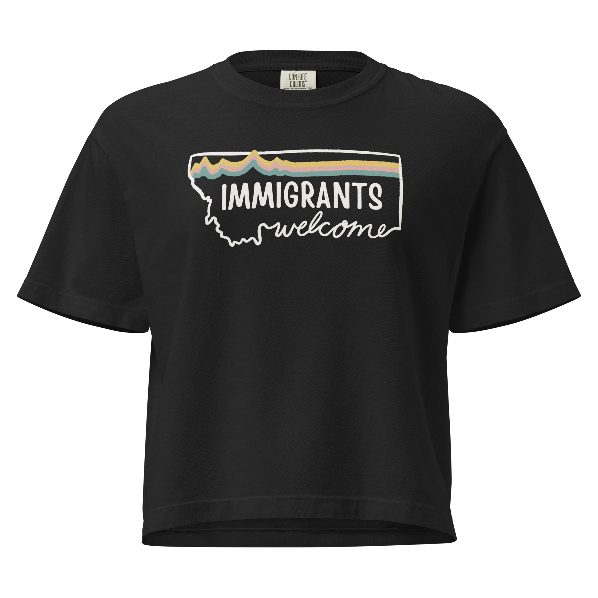 Women’s heavyweight boxy tee - Image 12