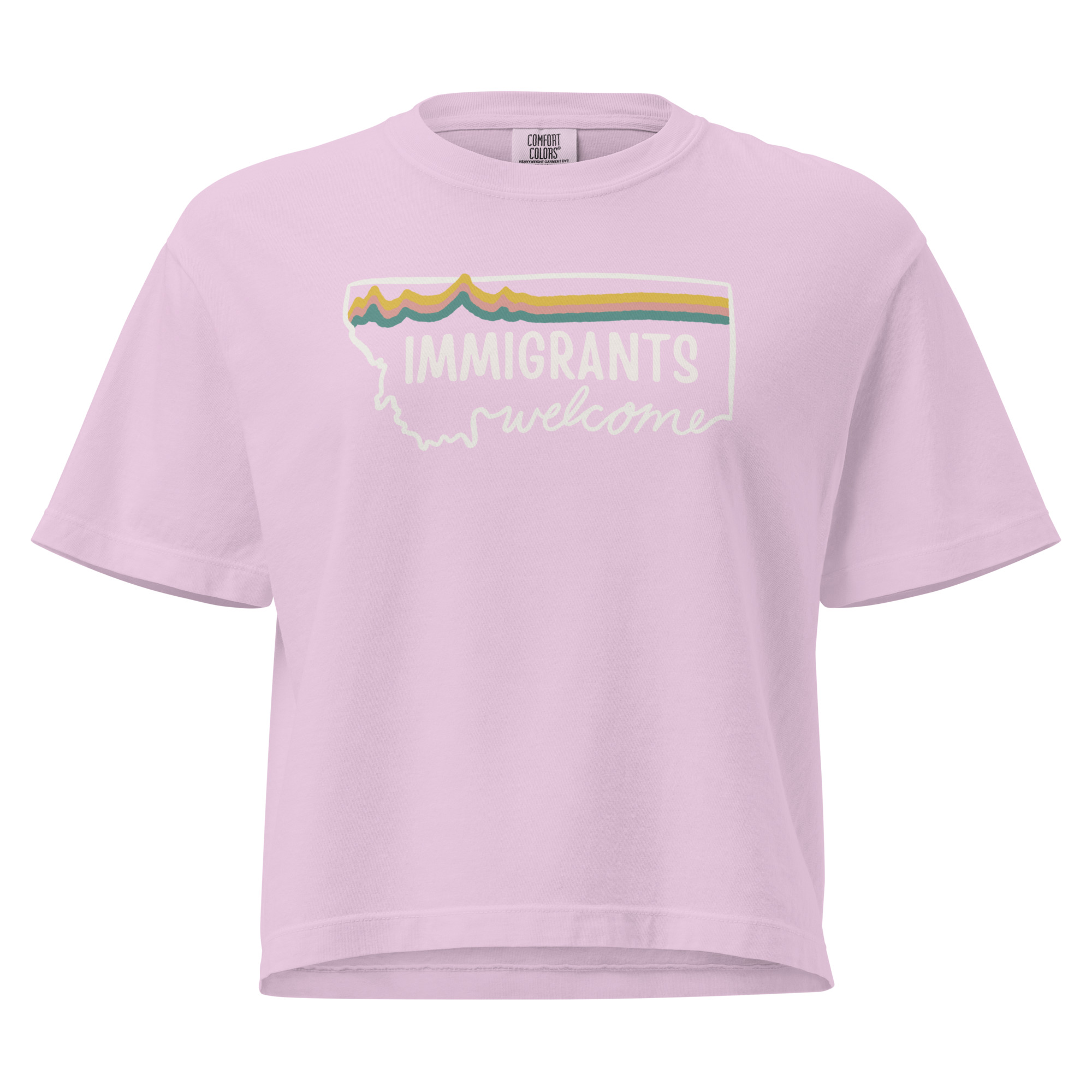 Women’s heavyweight boxy tee