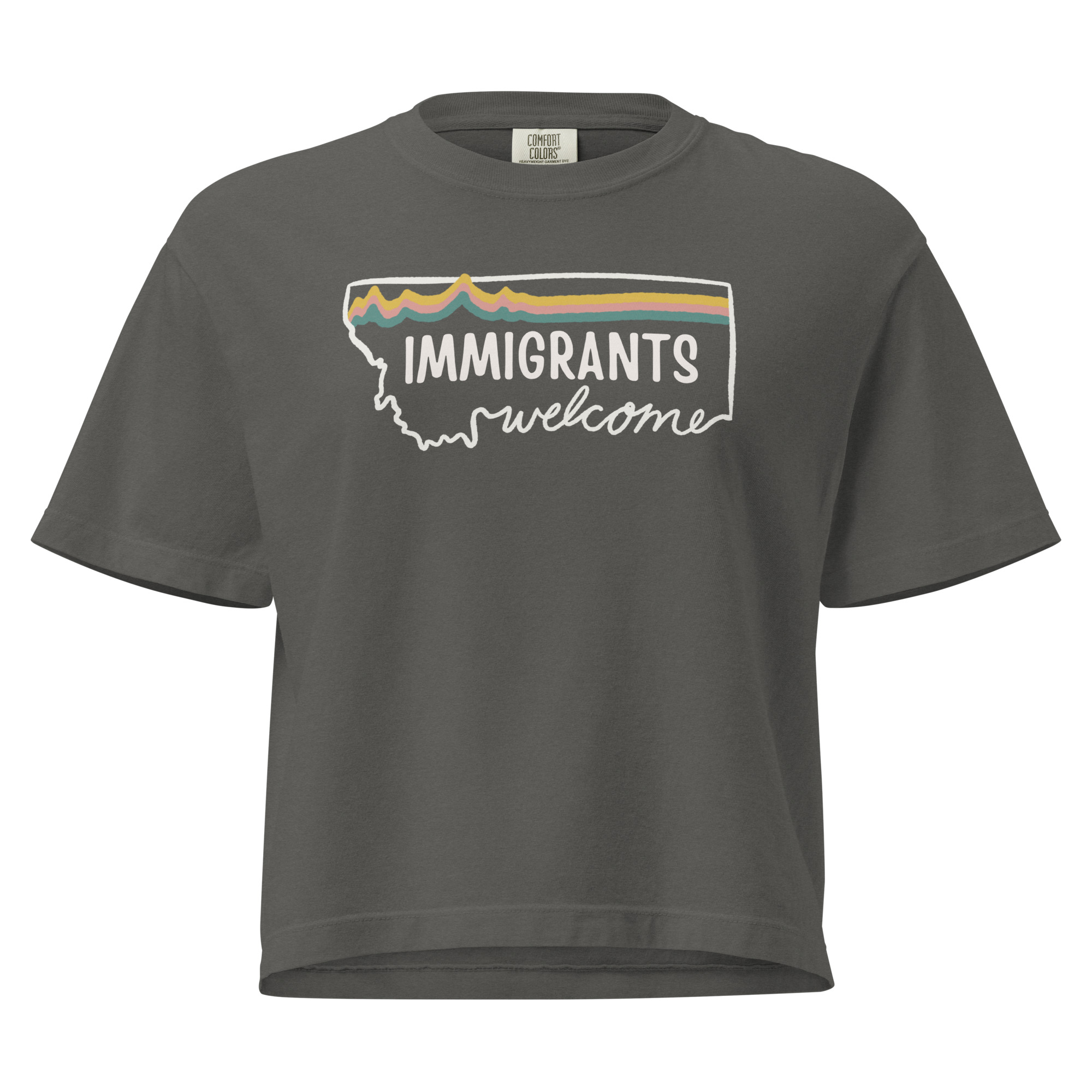 Women’s heavyweight boxy tee - Image 14