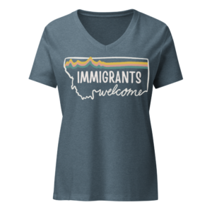 Women’s relaxed v-neck t-shirt - Various Colors